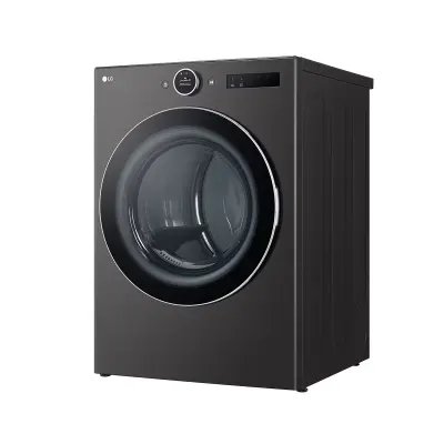 Lg SECADORA A GAS DE CARGA FRONTAL 22KG NEGRO THINQ DF74BFXS6